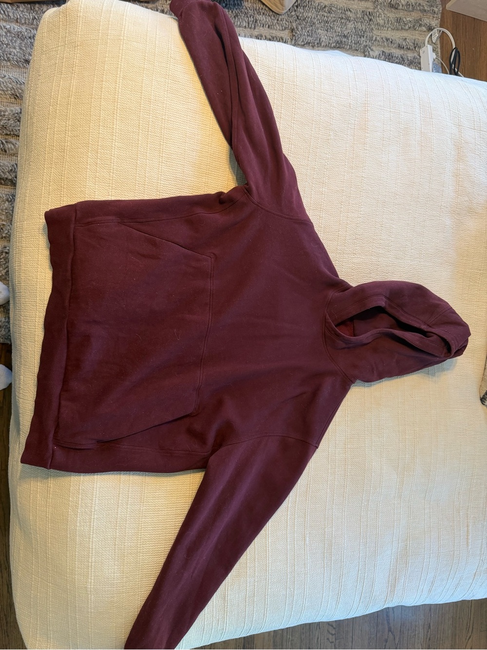 Vuori Maroon Pullover Hoodie